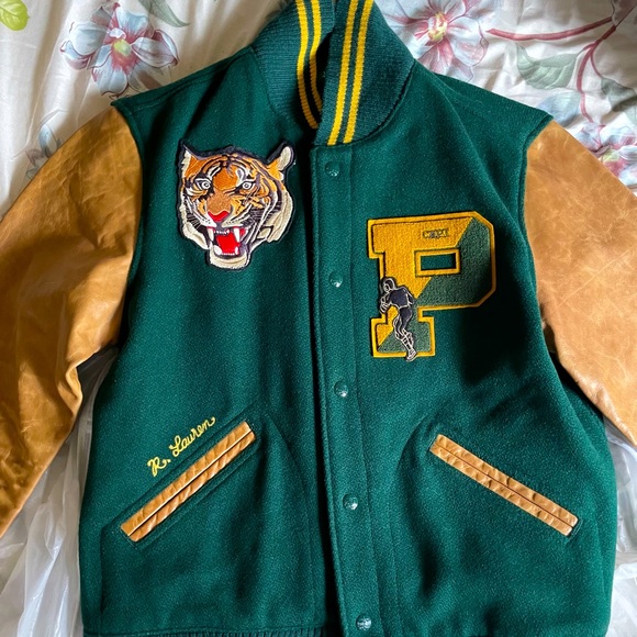🔥NWT Ralph Lauren RL Tigers Varsity Jacket - Picture 2 of 10